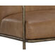 Lathan Tan Leather Lounge Chair